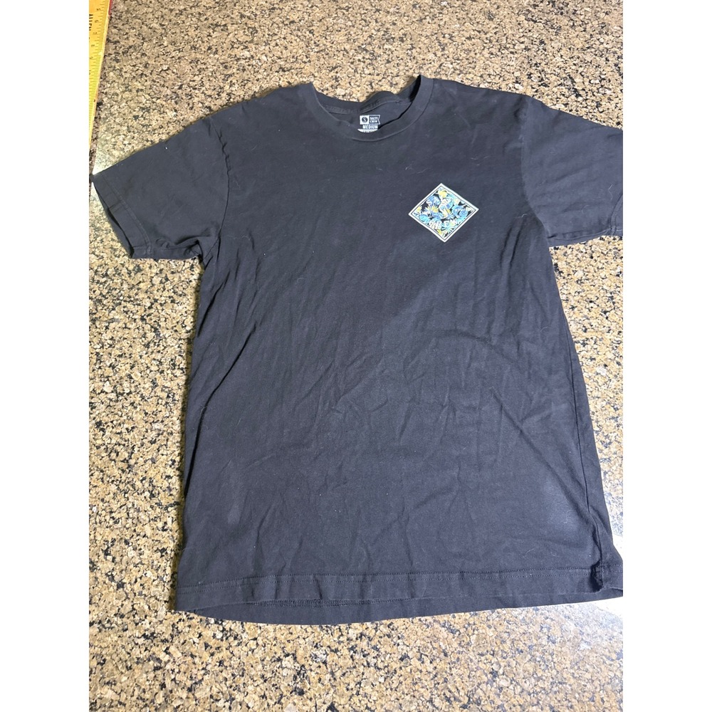 Salty Crew Mens Medium Black Sink or Swim Tropical Graphic T-Shirt Premium Tee